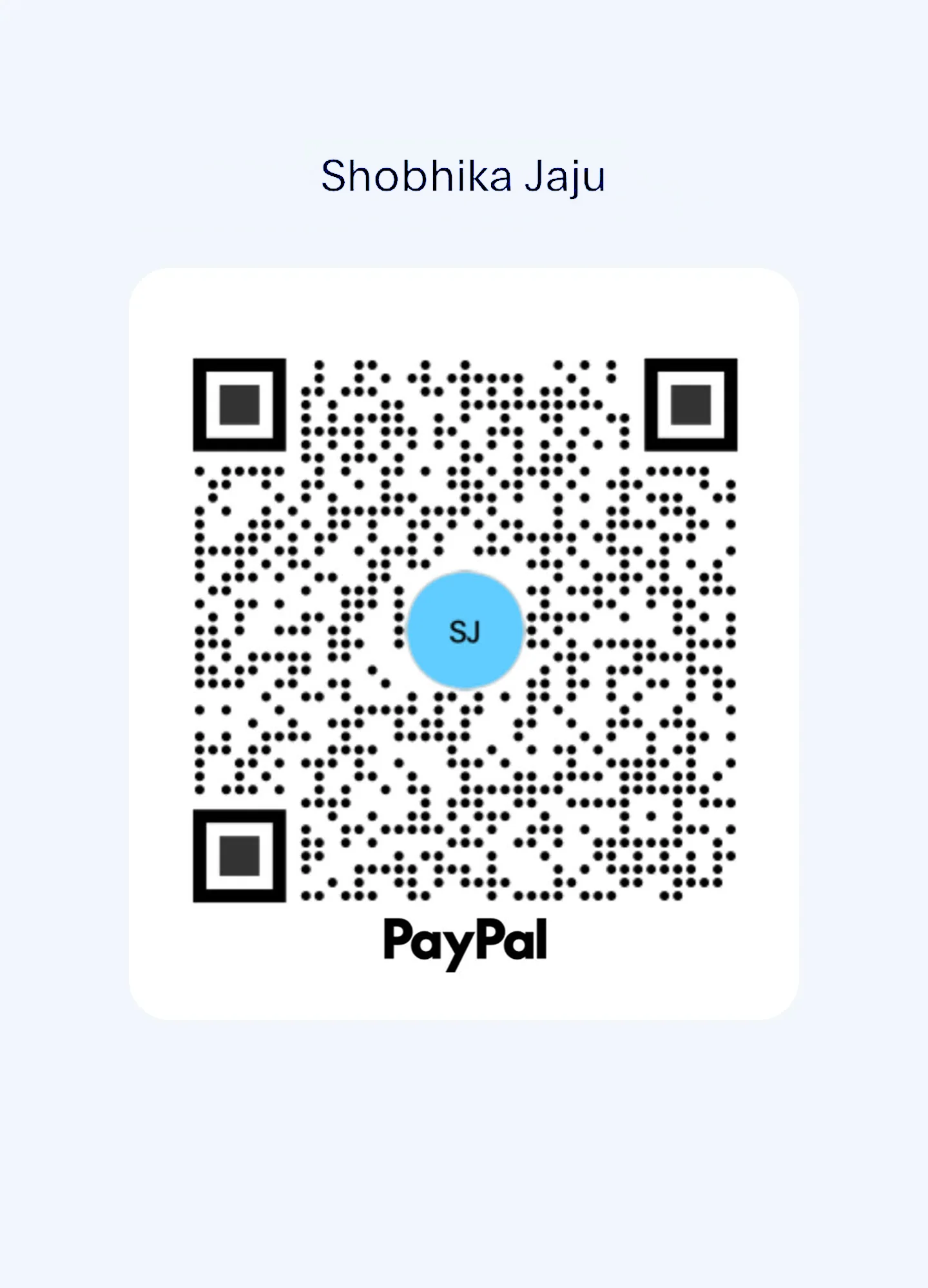 PayPal QR code